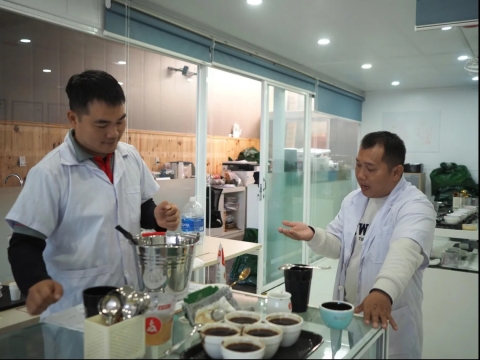 Vùng nguyên liệu nông trại cà phê