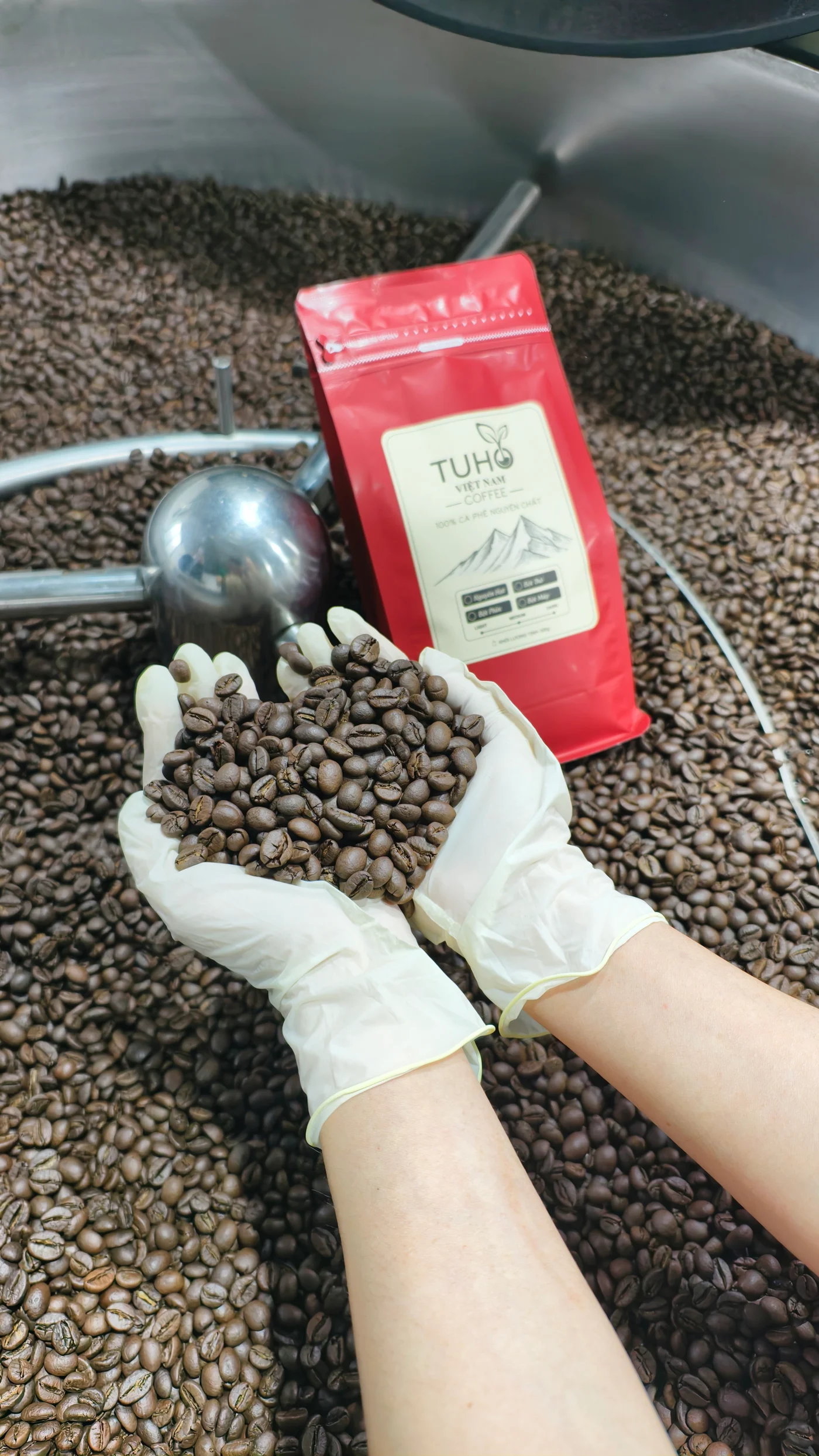 Máy rang công nghiệp hiện đại